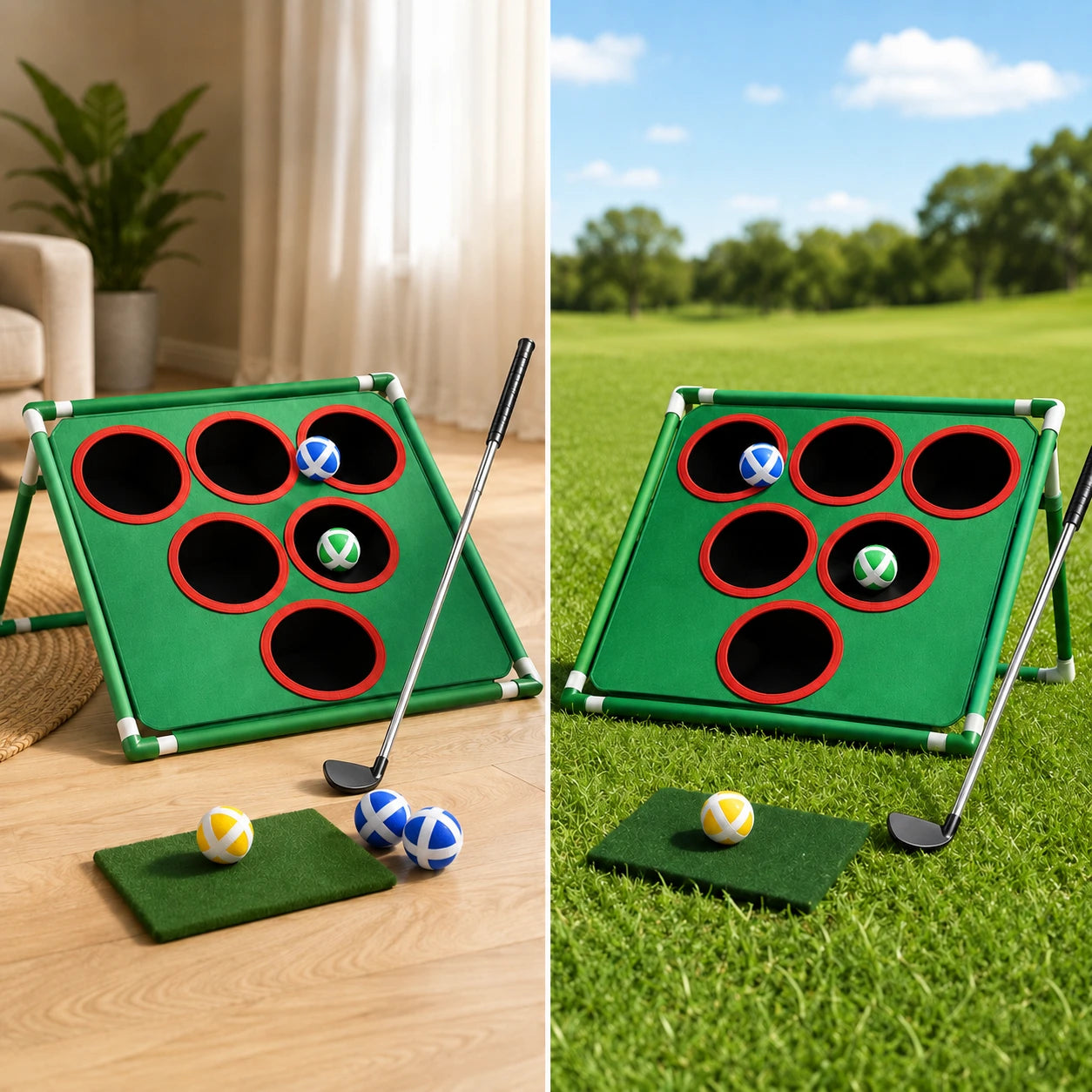Chipping Golfspel - Komplett Set
